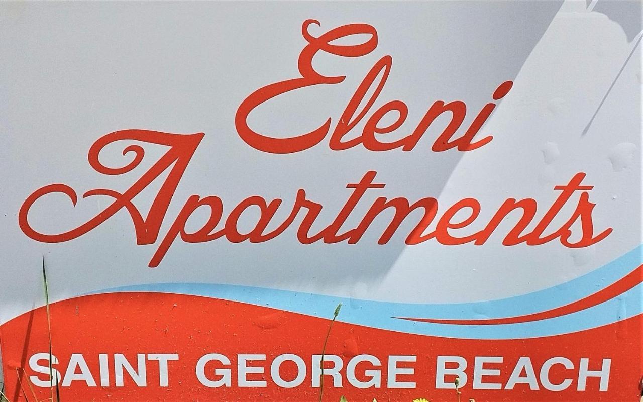 Eleni Apartments Sant George Beach Agios Georgios  Exteriér fotografie
